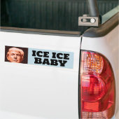 TRUMP ICE ICE BABYBUMPER STICKER (Sur camion)