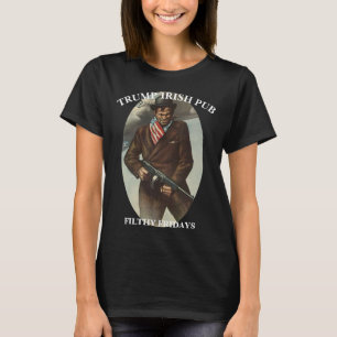 TRUMP IERSE PUB WITTE HUIS VUILEBOEL T-SHIRT