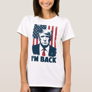 Trump I'm CK President 47th Amerikaanse vlag 2024 T-shirt