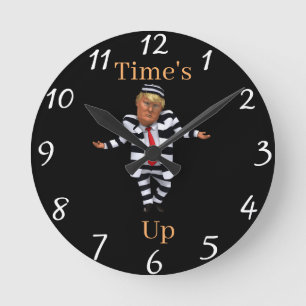 Trump in de gevangenis Draag klok