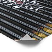 Trump in de gevangenis Draag Poster (Hoek)