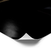 Trump in de gevangenis. perfect poster (Hoek)