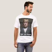 Trump in gevangenissen t-shirt (Voorkant volledig)