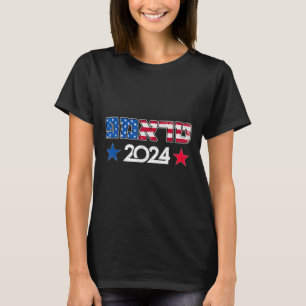 Trump in het Hebreeuws Israëlisch Joods Republikei T-shirt