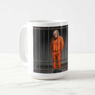 Trump in Jail Classic Mok, 15 oz Koffiemok