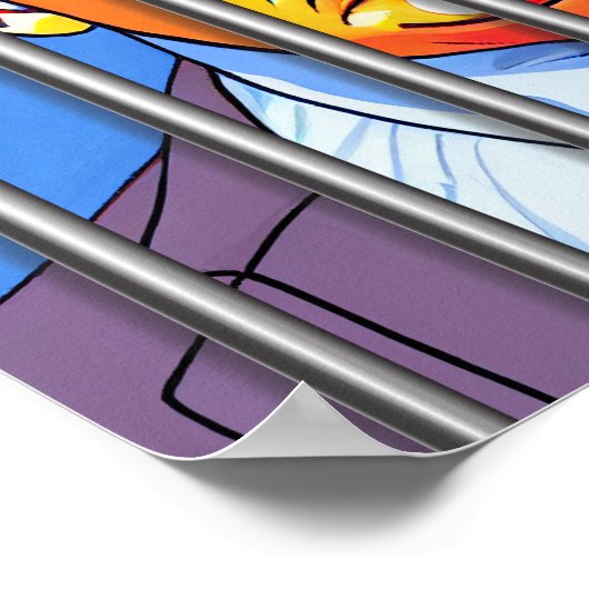 Trump in Jail Value Poster Paper (Matte) 12-inch S (Hoek)