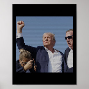 Trump Ination Poging - Trumps Rally van Pennsylvan Poster