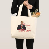 TRUMP Inauguration Bag Grote Tote Bag (Voorkant (product))