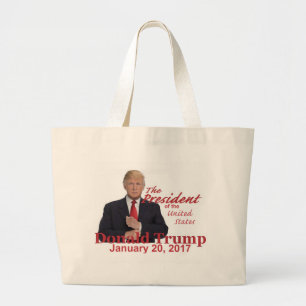 TRUMP Inauguration Bag Grote Tote Bag