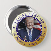 Trump Inauguration Button (Voorkant /achterkant)