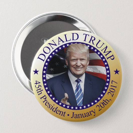Trump Inauguration Button (Voorkant /achterkant)
