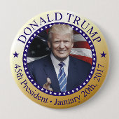 Trump Inauguration Button (Voorkant)