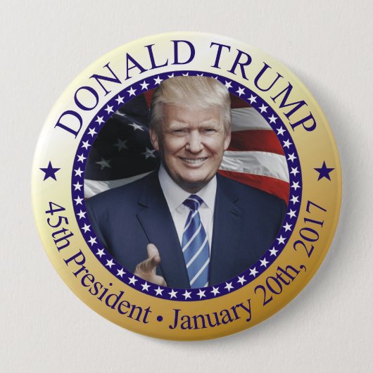 Trump Inauguration Button (Voorkant)
