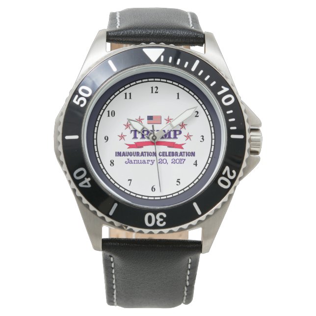 Trump Inauguration Horloge (Voorkant)