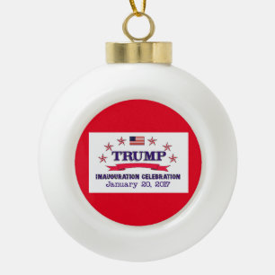 Trump Inauguration Keramische Bal Ornament