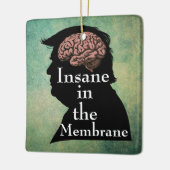 Trump/Insane Keramisch Ornament (Links)
