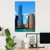 Trump International Hotel & Tower® Chicago Poster (Thuiskantoor)