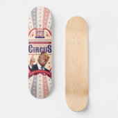 Trump is een clown -  Circus Poster Skateboard (Voorkant)