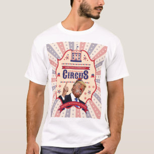 Trump is een clown -  Circus Poster T-shirt