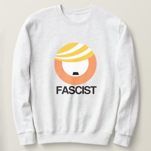 Trump is een fascist trui (Design voorkant)