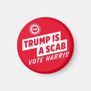 Trump is een Scab Vote Harris 2024-President Magneet