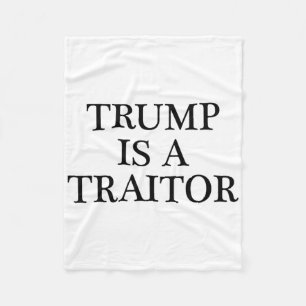 Trump Is Een Verrader - Anti Potus Kleding Fleece Deken