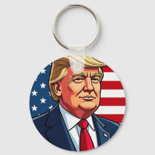 Trump is eigenaar van de Libs Sleutelhanger