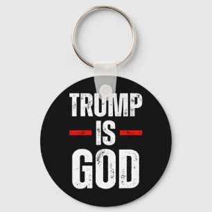 Trump is God Grappig Trump is God Sleutelhanger