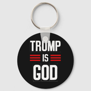 Trump Is God Grappig Trump Is God Sleutelhanger