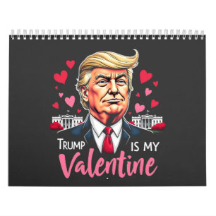 Trump is het President van de inauguratiedag van m Kalender