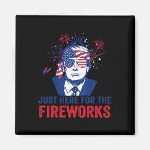 Trump Is Hier Net Voor De Vuurwerk Grappige Vierde Magneet