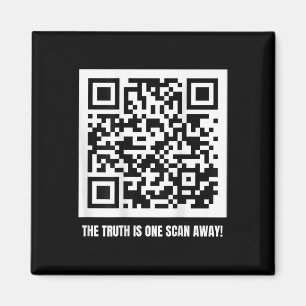 Trump is jouw President - QR Trump Code Magneet