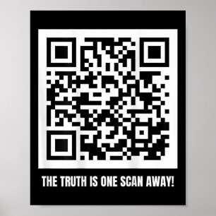 Trump is jouw President - QR Trump Code Poster
