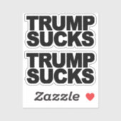 "Trump is klote" Sticker (Vel)