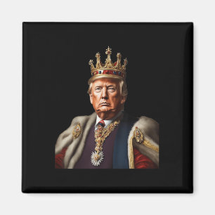Trump is koning lang leve de Amerikaanse vlag Magneet