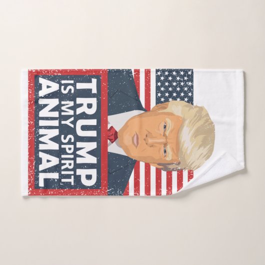 Trump is mijn dierlijk grappigte handdoek (Handdoek)