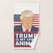 Trump is mijn dierlijk grappigte handdoek (Handdoek)