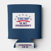 Trump is mijn President Blikjeskoeler (Achterkant)