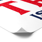 Trump is mijn President Poster (Hoek)