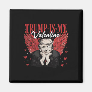 Trump is mijn Valentijn Funny Trump Valentijnsdag  Magneet