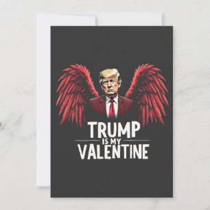 Trump is mijn Valentijn Inauguratie Dag Maga Bedankkaart