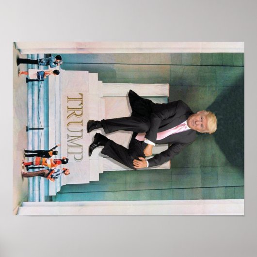 TRUMP IS PRESIDENT POSTER (Voorkant)