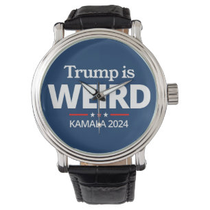 Trump is raar, grappig anti-Trump, 2024 Kamala Horloge