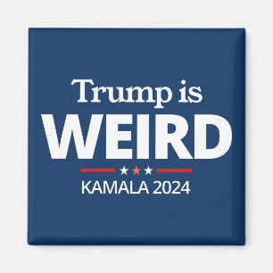 Trump is raar, grappig anti-Trump, 2024 Kamala Magneet