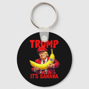 Trump It's Banana (voor Scale) Funny Meme 1 Sleutelhanger