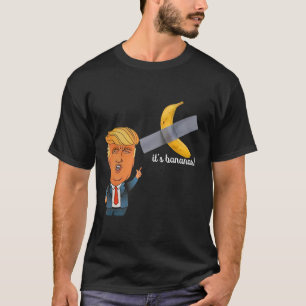 Trump It's Banana (voor schaal) Sterrenschip Funny T-shirt