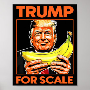 Trump It's Nana (voor Scale) Starship Funny 10 Poster