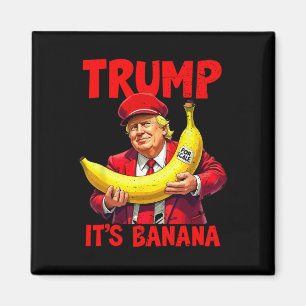Trump It's Nana (voor schaal) Grappige meme Magneet