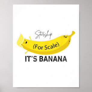 Trump It's Nana (voor schaal) Sterrenschip Funny T Poster