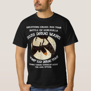 TRUMP IUD CARIBBEANSE DRUG OORLOGSTOUR 2026 T-SHIRT